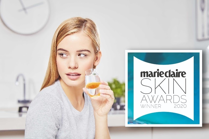 altrient girl with marie skin award